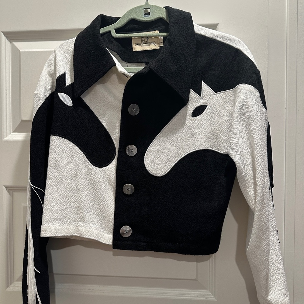 Fashion Brand Company Women’s Dueling Horses Jacket